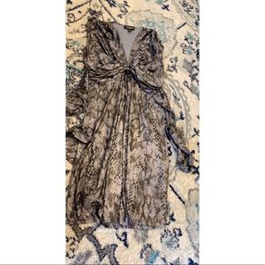 Snake skin dress